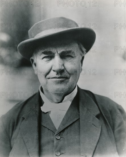 Thomas Edison, 1914. Artist: Unknown.