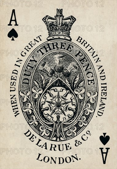 Ace of Spades, 1925. Artist: Unknown.