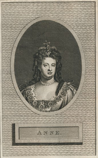 Queen Anne, 1793. Artist: Unknown.
