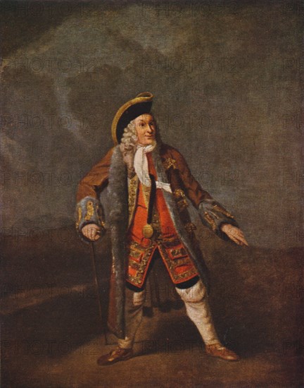 'Garrick as Lord Chalkstone', c1740 (1948). Artist: Johan Zoffany.