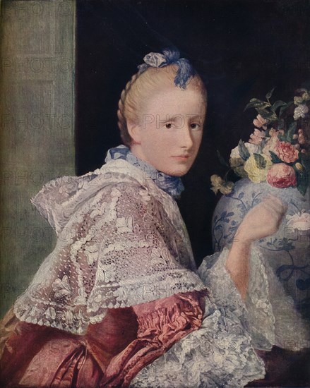 'The Painter's Wife', 1760. Artist: Allan Ramsay.