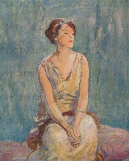 'A Portrait', c1922, (c1932). Artist: Ambrose McEvoy.