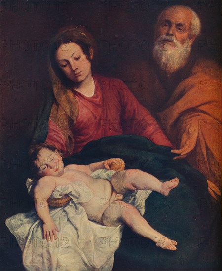 'The Holy Family', c1624. Artist: Anthony van Dyck.