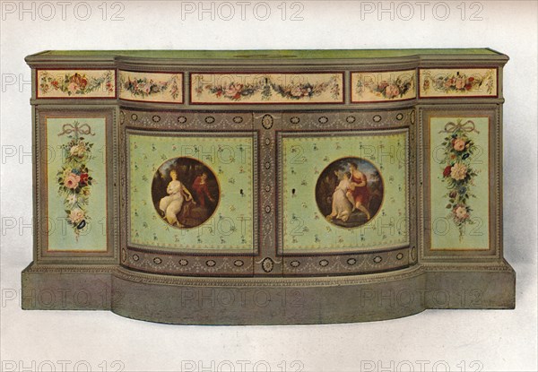 'Secretaire commode', c1785 Artist: George Brookshaw.