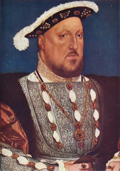 'King Henry VIII', c1537. Artist: Hans Holbein the Younger.