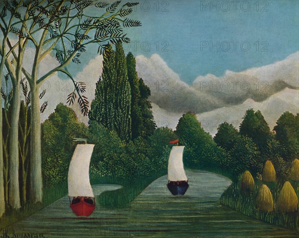 'Banks of the Oise', 1905. Artist: Henri Rousseau.