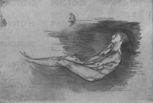 'Tillie, A Model',1873, (1904). Artist: James Abbott McNeill Whistler.