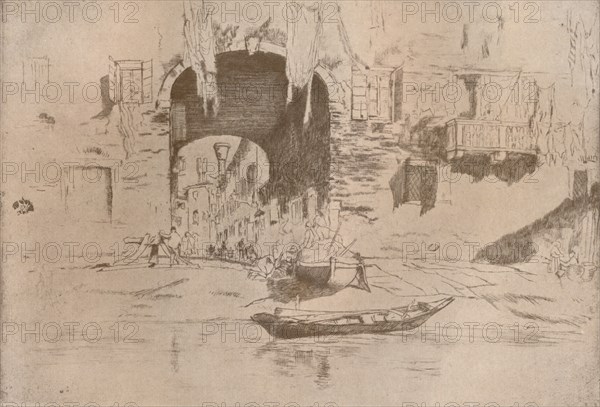 'San Biagio', c1879, (1904). Artist: James Abbott McNeill Whistler.
