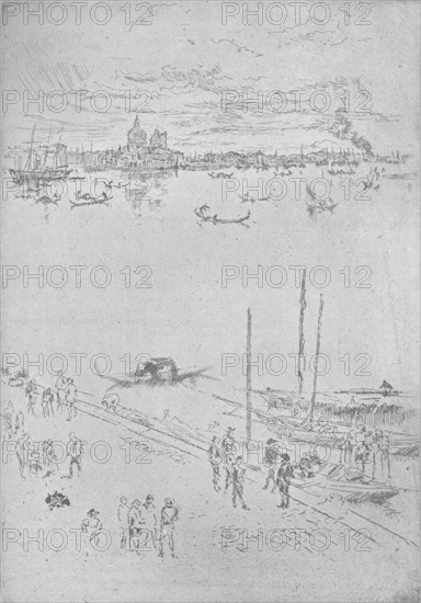 'Upright Venice', c1880, (1904). Artist: James Abbott McNeill Whistler.