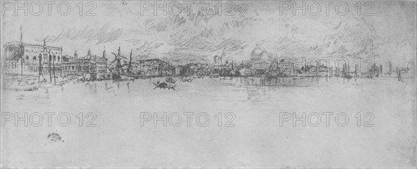 'Long Venice', c1880, (1904). Artist: James Abbott McNeill Whistler.