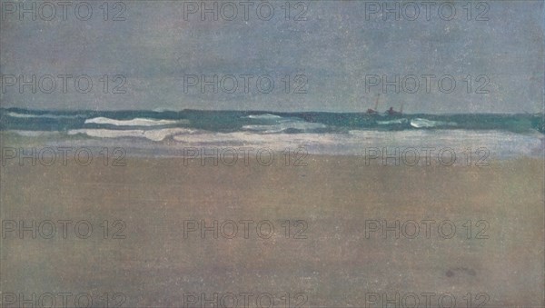 'The Angry Sea', 1884, (1904). Artist: James Abbott McNeill Whistler.