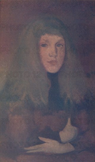 'A study in Rose and Brown', c1884, (1904). Artist: James Abbott McNeill Whistler.