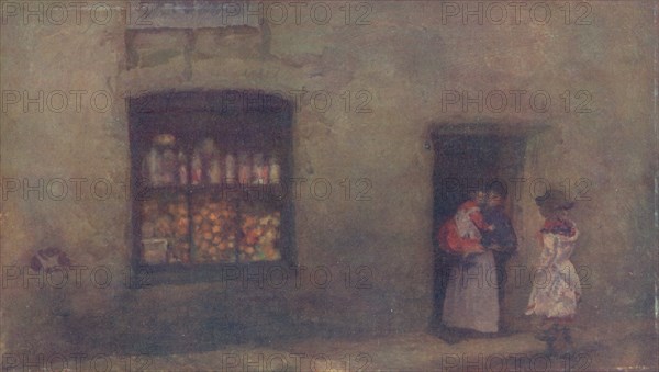 'An Orange Note: Sweet Shop', 1884, (1904). Artist: James Abbott McNeill Whistler.