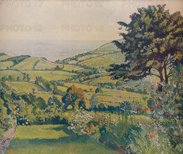 'Sea View, Fishponds', 1915, (c1932). Artist: Lucien Pissarro.