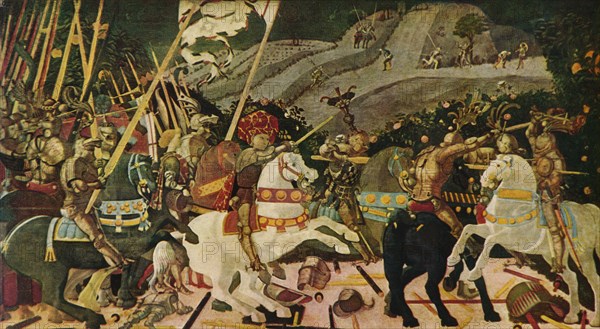 'The Battle of San Romano', c1438, (1909). Artist: Paolo Uccello.