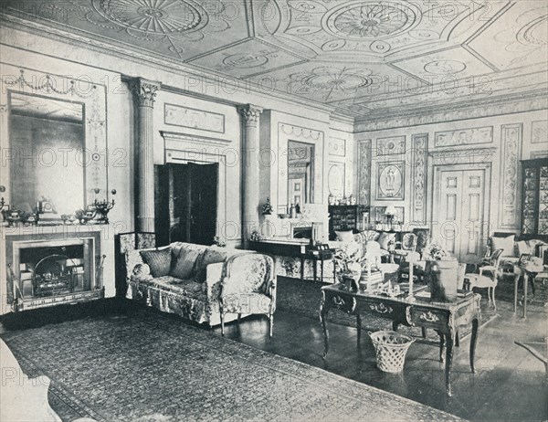 'The Adam Salon, Stoke Edith', c1909. Artist: Unknown.