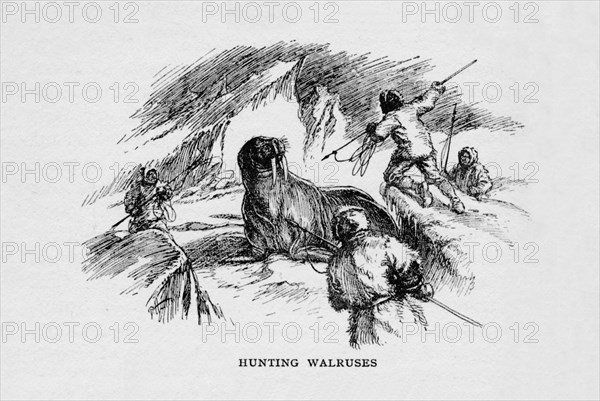 'Hunting Walruses', c1927, (1928). Artist: Unknown.
