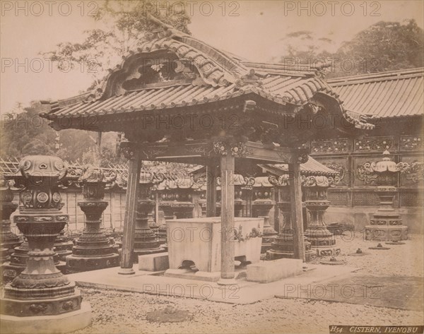 'Cistern, Iyenobu, c1890-1900. Artist: Unknown.