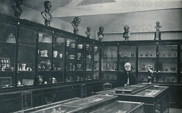 'Corner View of the Wedgwood Museum on the Old Works at Etruria, Staffordshire', c1908. Artist: Unknown.