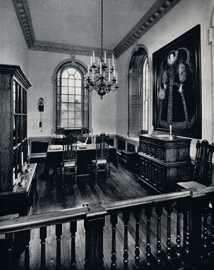 'The Secretary's Office at the Capitol, in the Wing devoted to general court and council', c1938. Artist: Unknown.