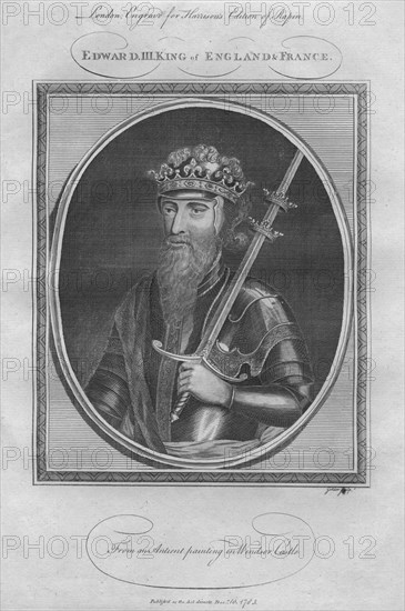 King Edward III, 1785.  Artist: Anon.