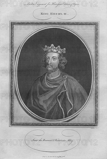 King Henry III, 1786.  Artist: Anon.