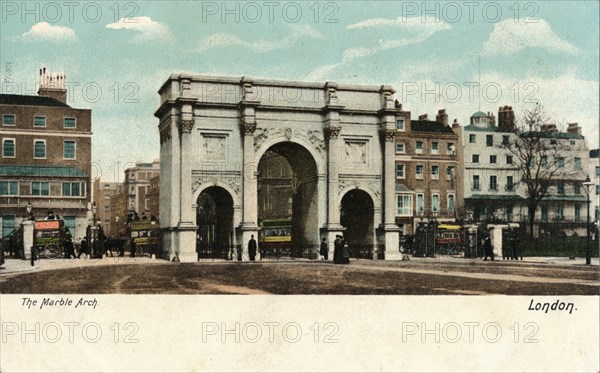 'The Marble Arch', c1910. Artist: Unknown.