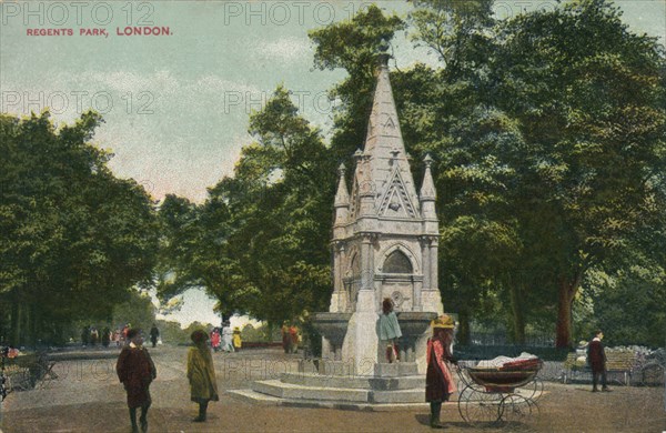 'Regents Park, London', c1910. Artist: Unknown.