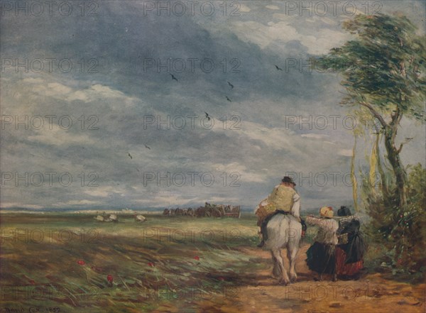 'Going to the Hayfield', 1852. Artist: David Cox the elder.