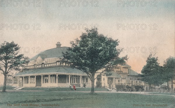 'The Golf Club House, Sunningdale', c1910. Artist: Unknown.