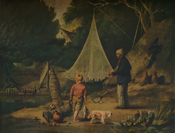 'The Eel Catcher', 1812. Artist: Edmund Bristow.