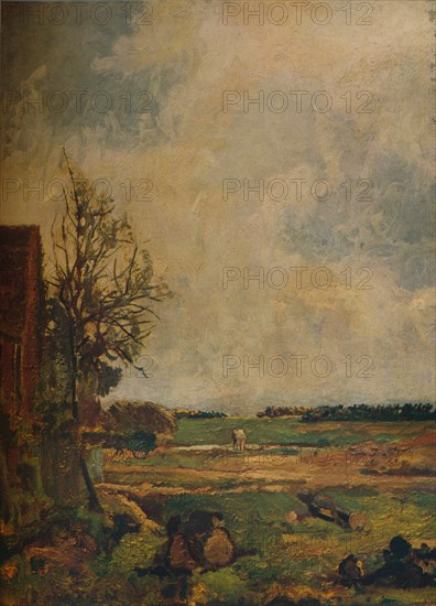 'Near Rickmansworth', c1896. Artist: John William Buxton Knight.