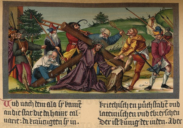 'Christ on the Way to Calvary', c1530, (1907). Artist: Matthias Gerung.