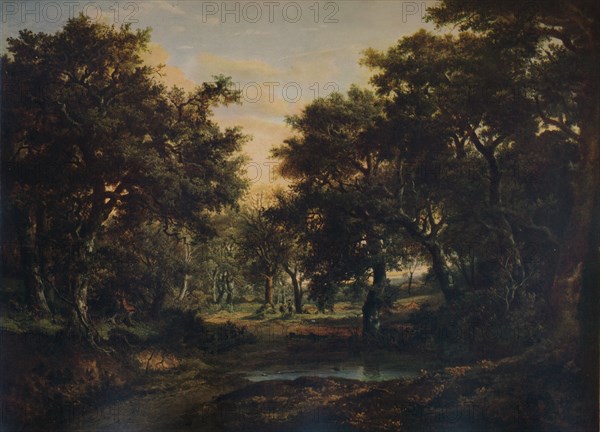 'The Edge of the Wood', c1824. Artist: Patrick Nasmyth.