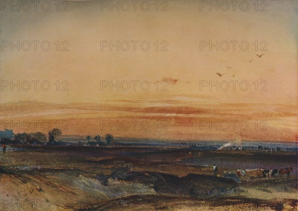 'Sunset', 1826. Artist: Richard Parkes Bonington.