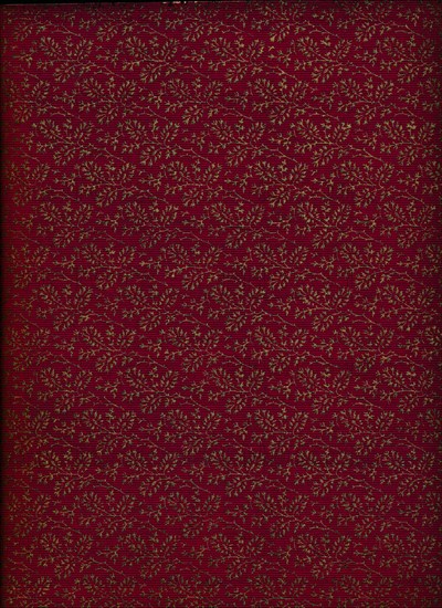 Inside cover pattern, 1901, (1901). Artist: Unknown.