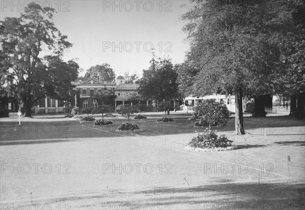 'The Club house at Ranelagh', c1890, (1912). Artist: Unknown.