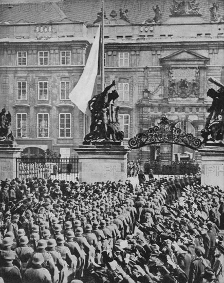 'Nazis Enter The Czech Capital', 1939, (1940). Artist: Unknown.