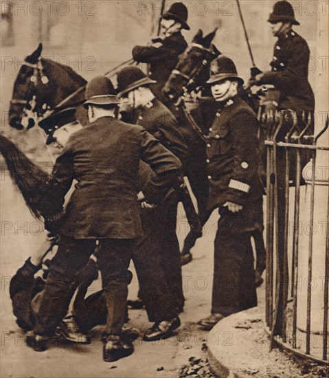 'The Hunger Marchers', 1932, (1938). Creator: Unknown.