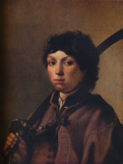 'Boy with a Sabre', c1640. Artist: Hendrik Gerritsz Pot.