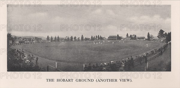 The Hobart Cricket Ground, Tasmania, Australia, 1912. Artist: Unknown.