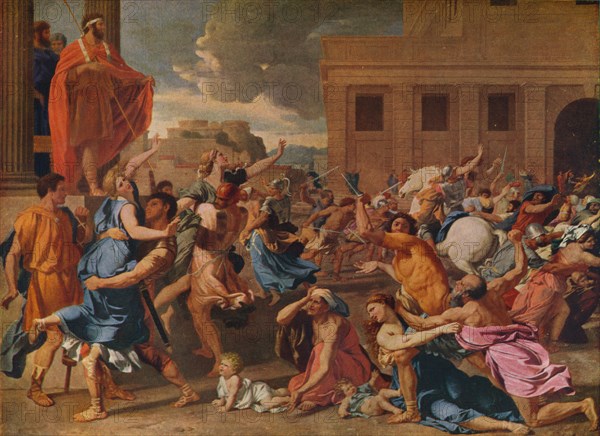 'The Abduction of the Sabine Women', c1633. Artist: Nicolas Poussin.