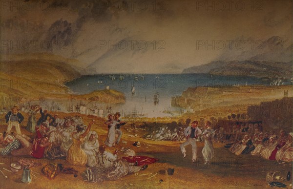 'Plymouth, Devonshire', c1830. Artist: JMW Turner.