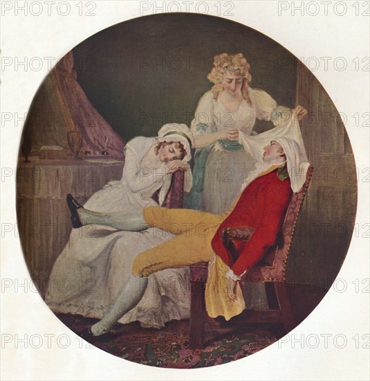 'Lady Easy's Steinkirk: A Scene from The Fearless Husband by Colley Cibber', c1790. Artist: Francis Wheatley.