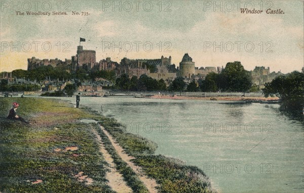 'Windsor Castle', c1900. Artist: Unknown.