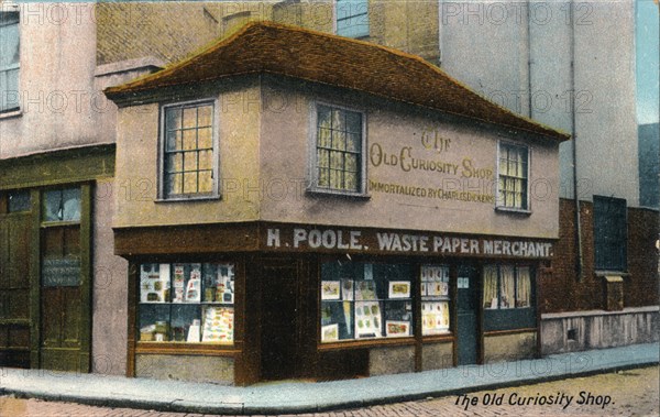 'The Old Curiosity Shop', c1910.  Artist: Unknown.