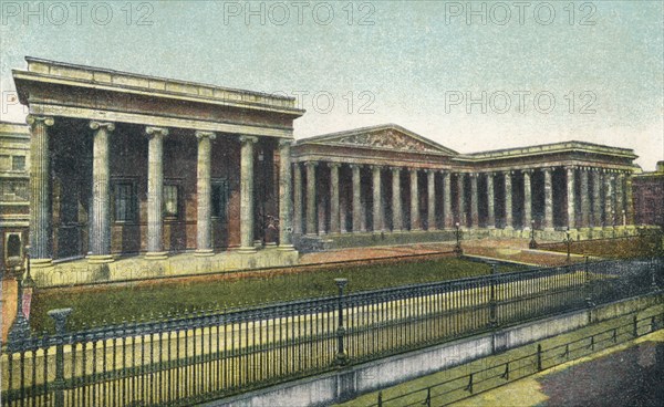 'London, British Museum', c1900. Artist: Unknown.