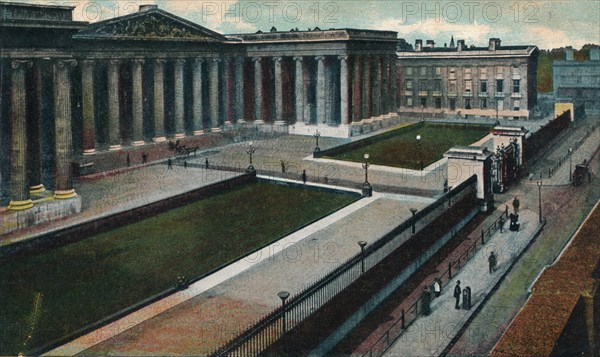 'The British Museum, London', c1907. Artist: Unknown.