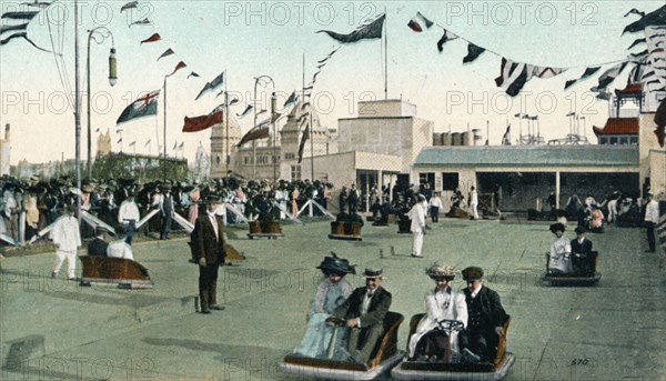 'Witching Waves, Imperial International Exhibition, London, 1909. Artist: Unknown.