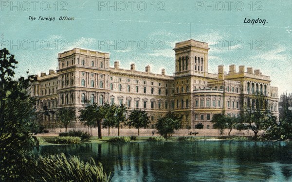 'The Foreign Office, London', c1910. Artist: Unknown.